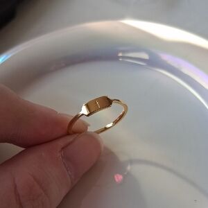 Gorjana Letterpress Ring - t